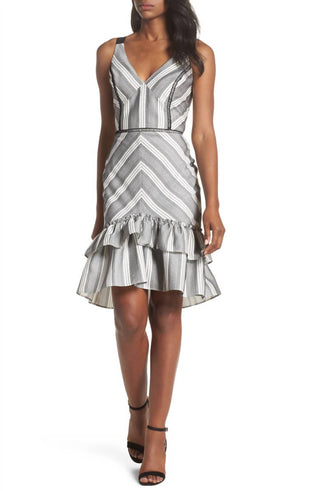 Adelyn Rae - LUCILLE SLEEVELESS RUFFLE DRESS
