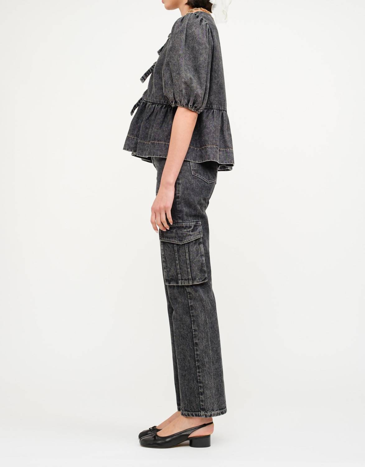 Daisy - Norah Denim Blouse