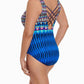 Longitude - Sparkle Park Long Torso Triple X Back Tank One Piece