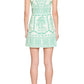 Amanda Uprichard - Quinta Cap Sleeve V-neck Mini Dress