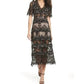 Foxiedox - Sweetwater Floral Stripe Midi Dress