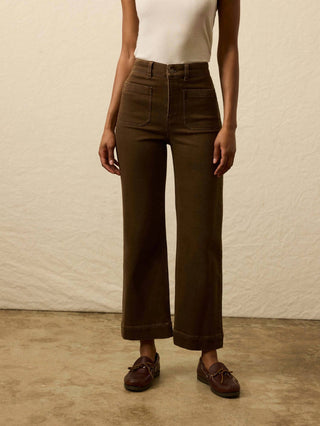 Faherty - Women's Stretch Terry Patch Pocket Pant