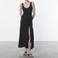 Enza Costa - MATTE JERSEY DRAPED KNOT DRESS