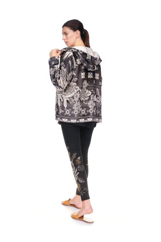 Johnny Was - JOAN ZIP HOODIE SHERPA JACKET