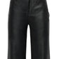 Frnch - Women's Faux Leather Bootcut Pants