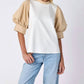 Crosby By Mollie Burch - Jonesy Puff Sleeve Top
