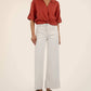 Kut From The Kloth - Rebel-knot Cuffed Sleeves Front Shirt