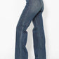 Judy Blue - Seam Detail Straight Leg Jeans