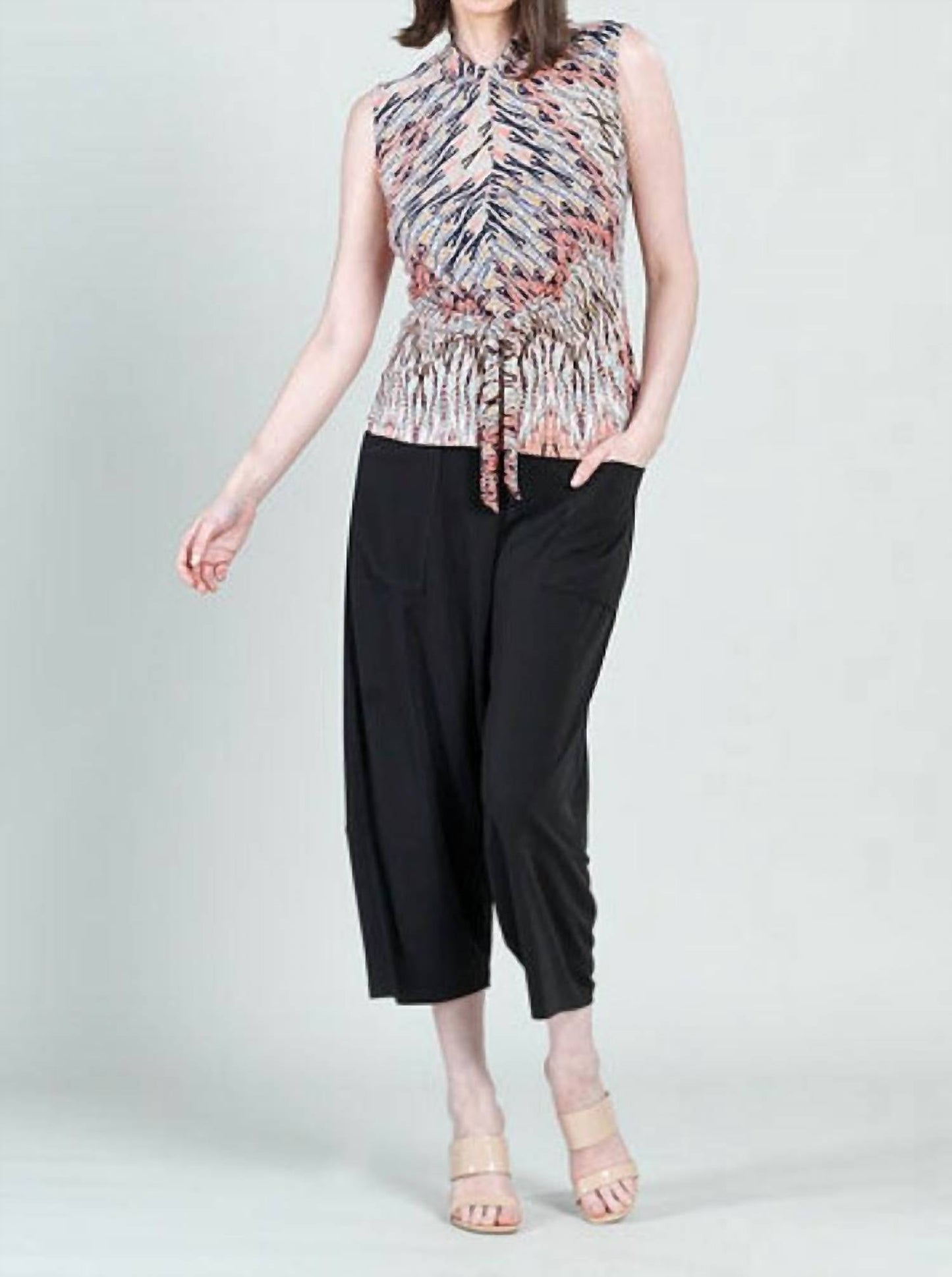 Clara Sunwoo - Front Slit Ankle Petal Pant