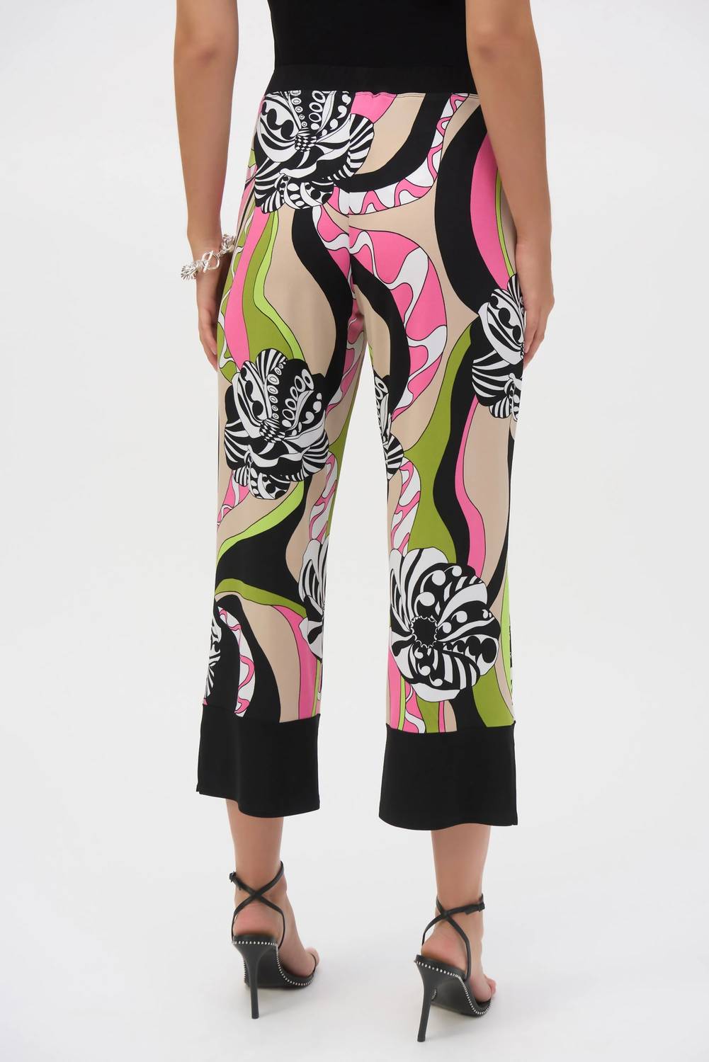 Joseph Ribkoff - Retro Pull On Cropped Pants