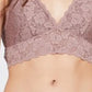 Wishlist - Scalloped Lace V Neck Padded Bralette