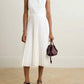 Theory - Pleated Poplin Midi Dress