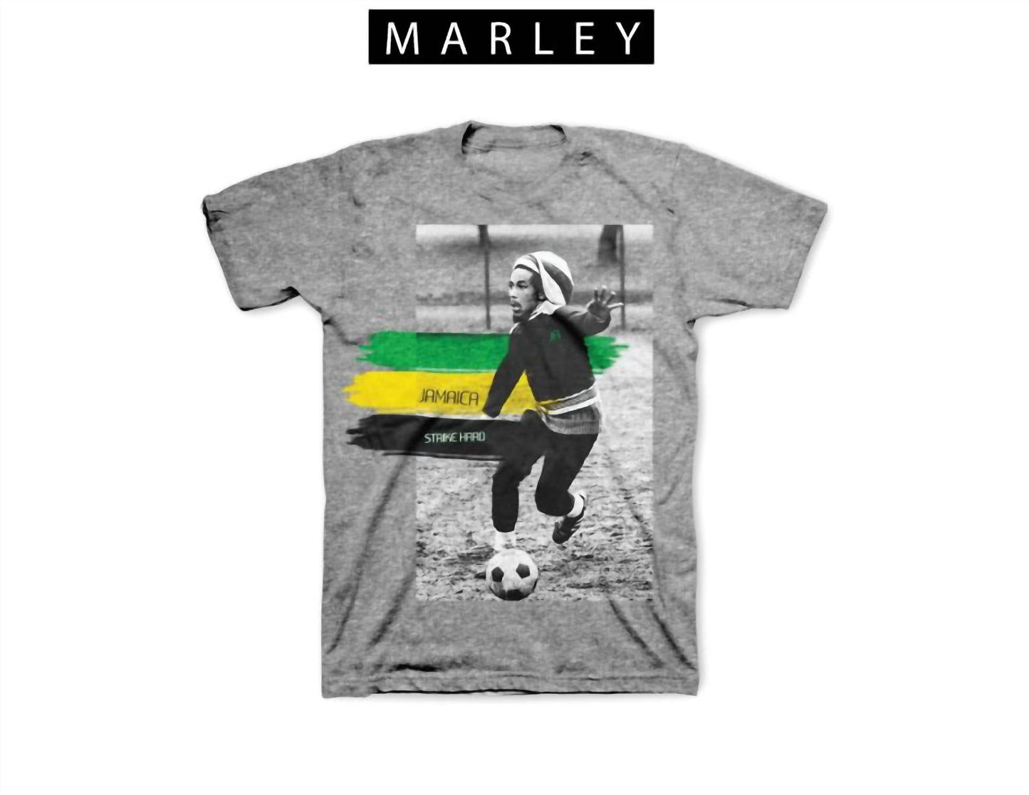 Bob Marley - Men's Jamaica Strike Hard T-shirt