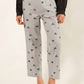 124 Voltaire - Triangle Print Tapered Pant
