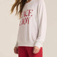 Z Supply - Cassie Peace and Joy Raglan Tee