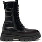 Nerogiardini - Women's Leather Combat Boots