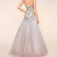 Mac Duggal - Beaded Illusion Bodice Ball Gown