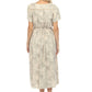 Johnny Was - Etched Floral Wrap House Dress