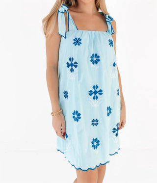 J.Marie - Women's The Alli Tie Strap Dress