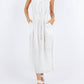 Paparazzi - Crepe Eyelet And Tonal Tank Dress