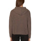 Autumn Cashmere - Boxy Shaker Fringe Hoodie with Snaps