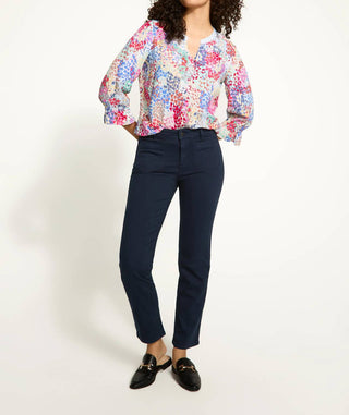 Fdj - Christina Straight Leg Denim Pants