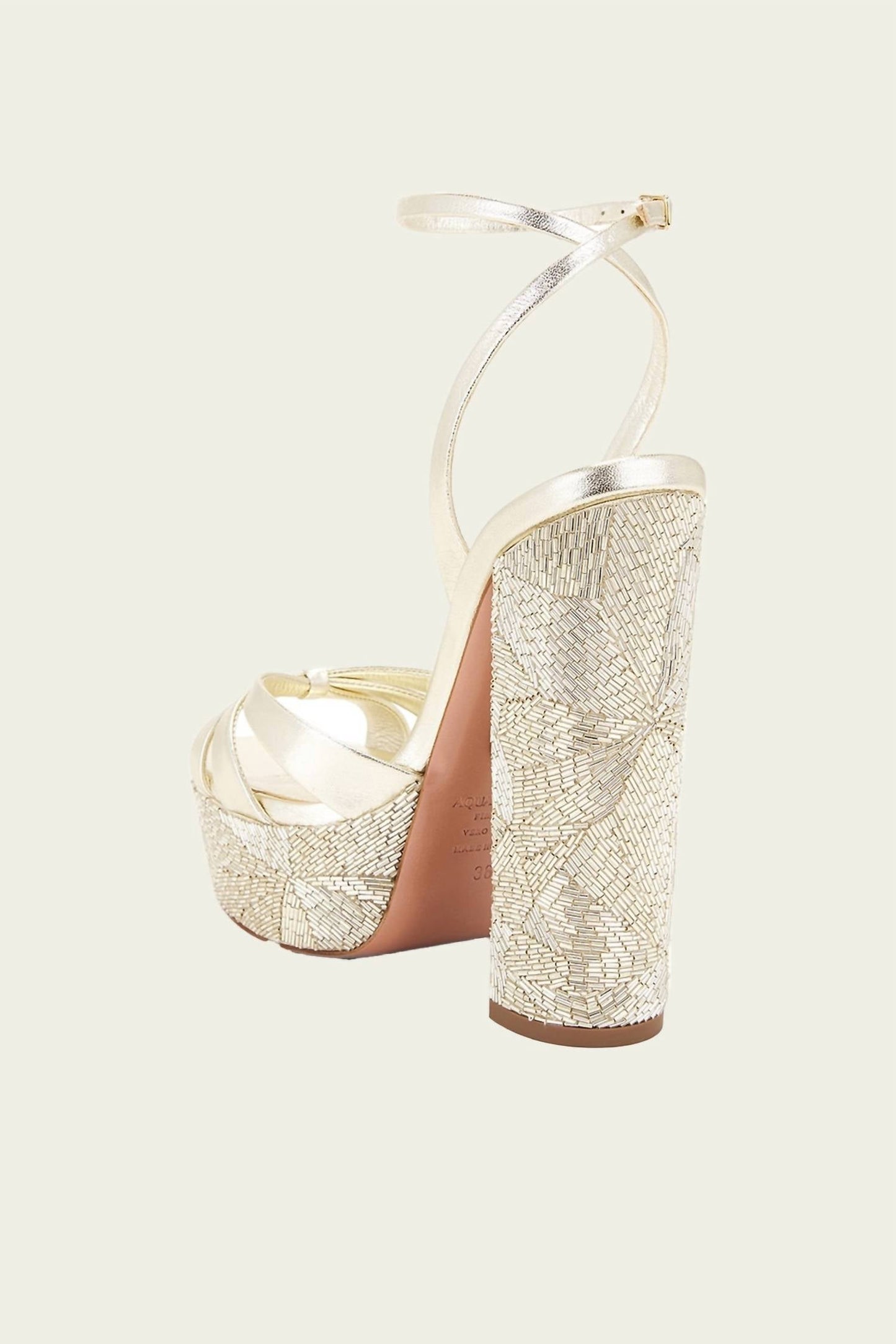 Aquazzura - Women's La Nuit Plateau Sandal