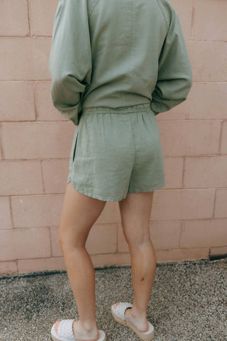 Z Supply - Shorts de linho perfeitos