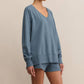 Z Supply - Modern V-neck Weekender Sweatshirt