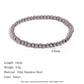 18k Gold Plated Stainless Steel Elastic Bead Bracelet