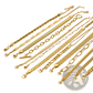 18k Gold Pvd Plated Stainless Steel Chain Link Bracelet
