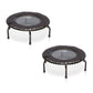 JumpSport 250 Fitness Rebounder Mini Trampolim para Cardio Fitness em Casa (Pacote com 2)