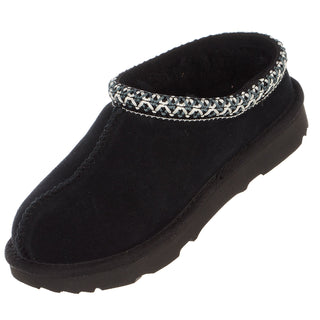 Pantufa bordada UGG(r) K-Tasman II preta tamanho 10M