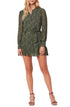 paige-womens-army-green-vittoria-silk-dress-size-x-large