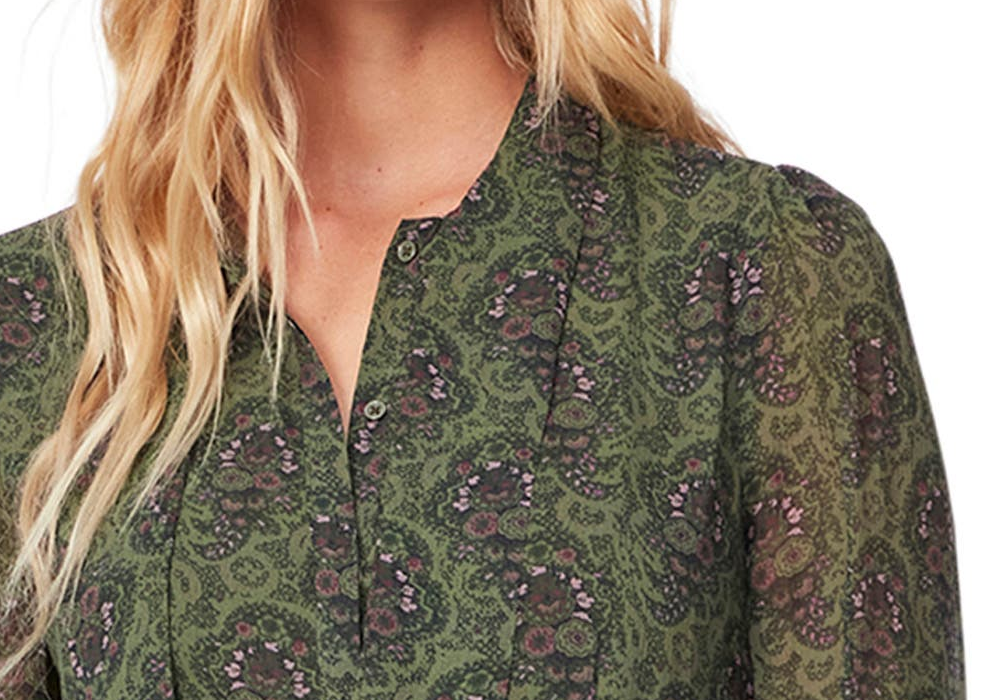 paige-womens-army-green-vittoria-silk-dress-size-x-large