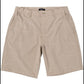 Shorts masculinos All Time Coastal Sol Walk da RVCA, cáqui, tamanho 38