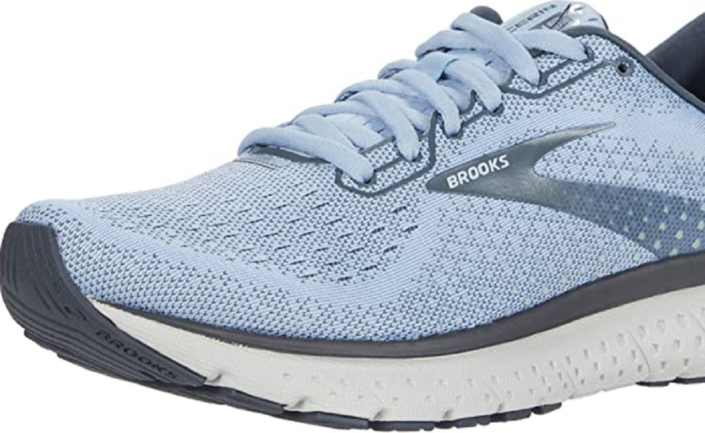 Tênis de corrida Brooks Glycerin 18 feminino, Turbulence/Cinza, tamanho 5 B(M) EUA
