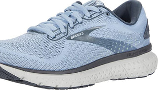 Tênis de corrida Brooks Glycerin 18 feminino, Turbulence/Cinza, tamanho 5 B(M) EUA