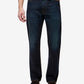 Calça jeans masculina Lucky Brand Relaxed Straight Fit Stretch Azul Tamanho 33X32