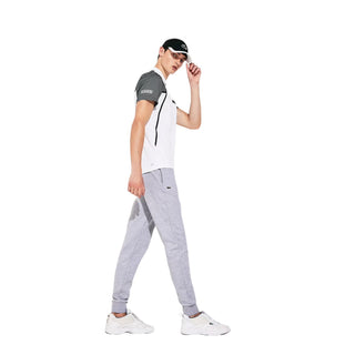 Calça Lacoste Sport Fleece Masculina Cinza Tamanho XXX-G