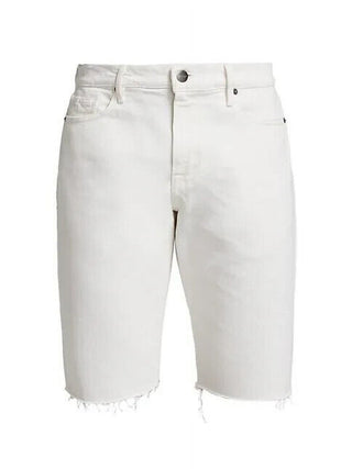 Shorts jeans masculino com corte reto Frame L Homme em branco-sujo, tamanho 32R