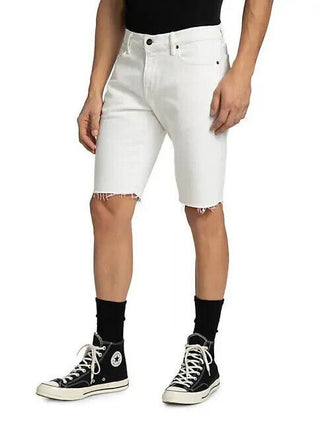 Shorts jeans masculino com corte reto Frame L Homme em branco-sujo, tamanho 32R
