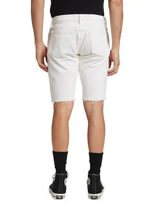 Shorts jeans masculino com corte reto Frame L Homme em branco-sujo, tamanho 32R