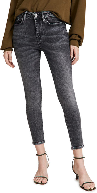 Calça jeans skinny cropped de cintura alta FRAME Le One, Hughes, tamanho 2