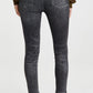Calça jeans skinny cropped de cintura alta FRAME Le One, Hughes, tamanho 2