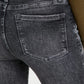 Calça jeans skinny cropped de cintura alta FRAME Le One, Hughes, tamanho 2