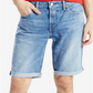 Shorts Levi's 511 Slim Cutoff Masculino Azul Tamanho 42