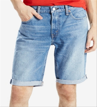 Shorts Levi's 511 Slim Cutoff Masculino Azul Tamanho 42