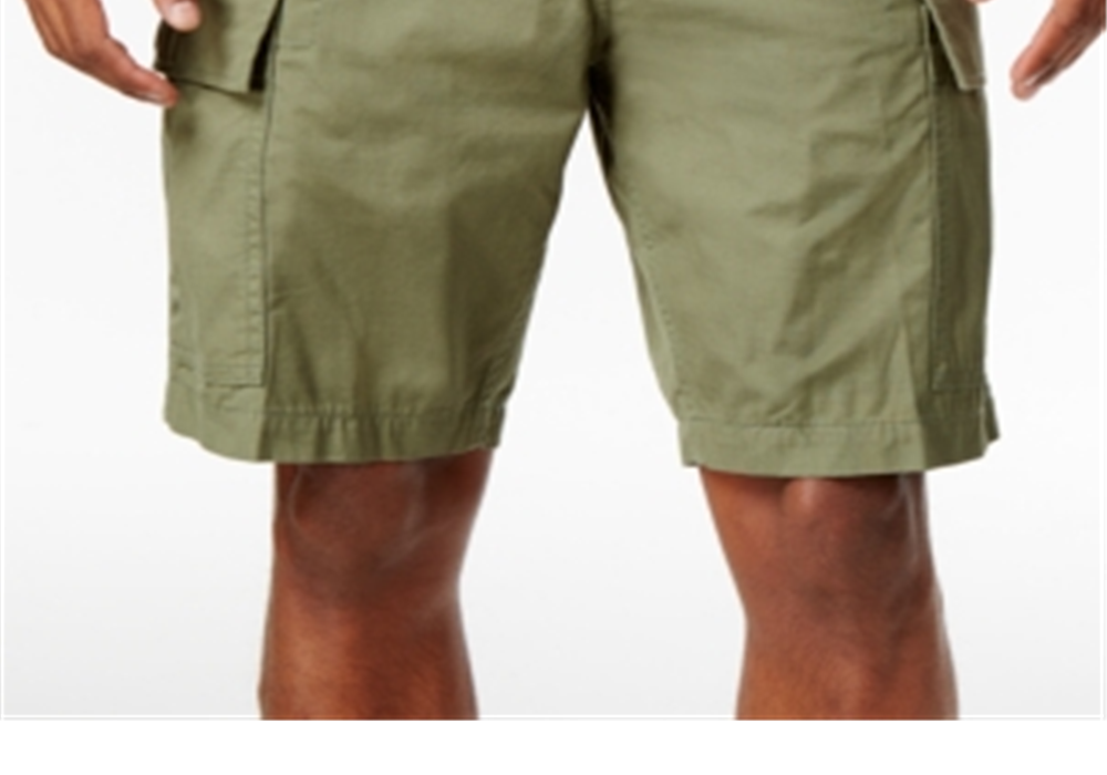 levis-men-cargo-shorts-loose-fit-in-green-size-medium