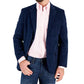 Casaco esportivo masculino Nautica Modern-Fit Active Stretch Veludo cotelê azul